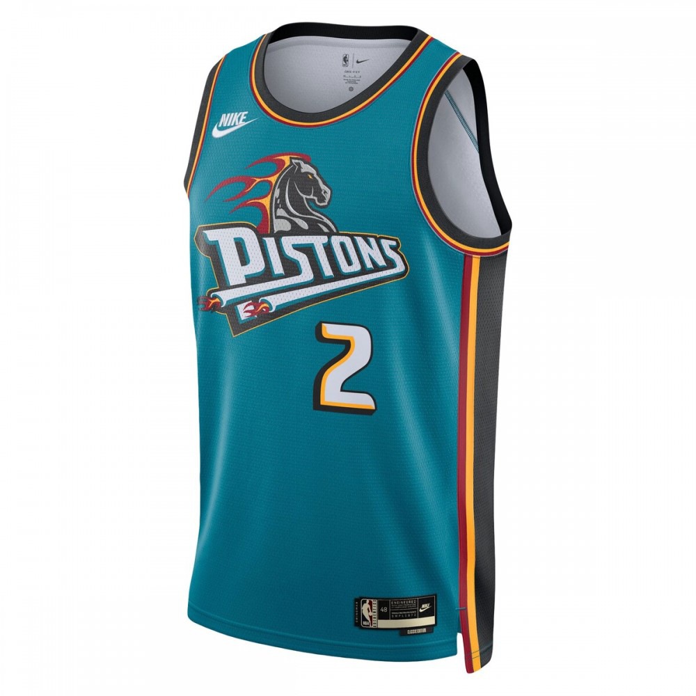 Cade Cunningham Detroit Pistons 2022/23 Swingman Jersey Teal - Classic Edition-Pro Kit Vault | Brand New 26/27 Sports Jerseys